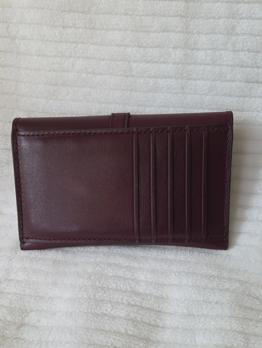 Madewell The Ring Charm Wallet In Sangria